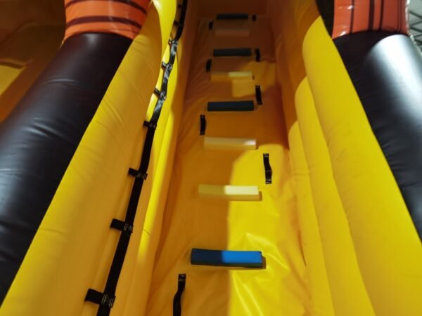 pirate ship bouncy castle with slide to hire