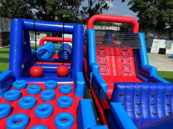 150ft inflatable obstacle course to hire in hull & surrounding areas