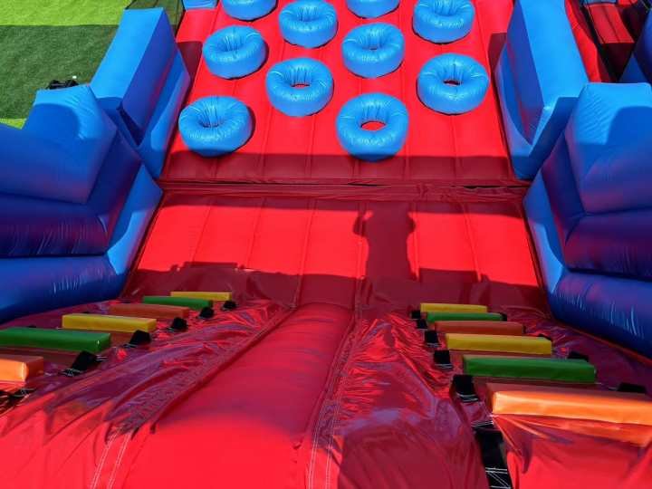 150ft inflatable obstacle course to hire in hull & surrounding areas