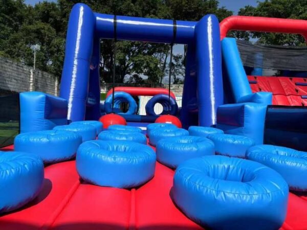 150ft inflatable obstacle course to hire in hull & surrounding areas