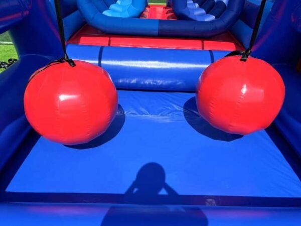 150ft inflatable obstacle course to hire in hull & surrounding areas