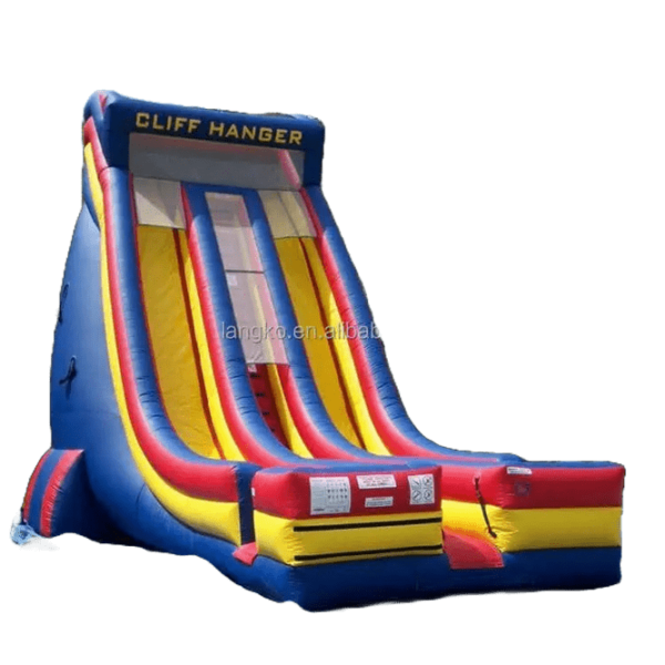 inflatable drop slide for hire