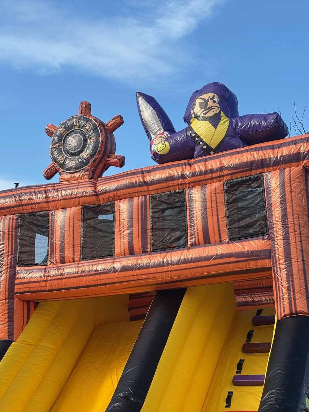 Pirate ship bouncy castle to hire