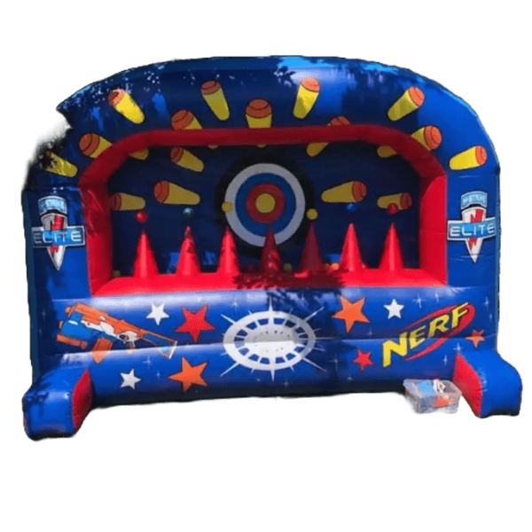 nerf shoot out inflatable