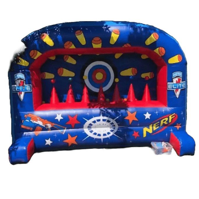 nerf shoot out inflatable