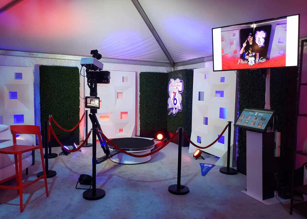 360 photo booth to hire in Brough