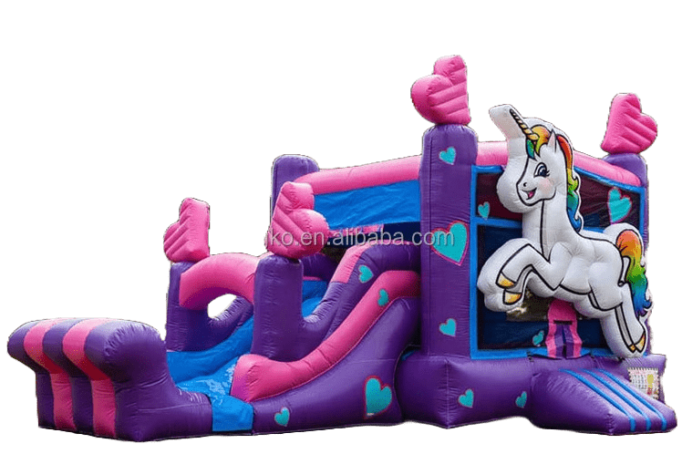 unicorn bouncy castle to hire in Beverly