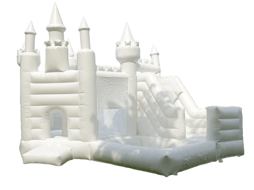 White bouncy castles to hire in Grimsby