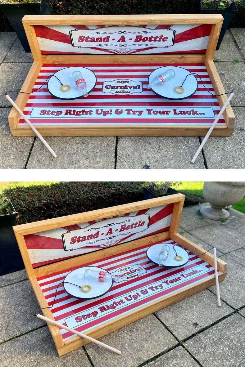 Stand a bottle to hire