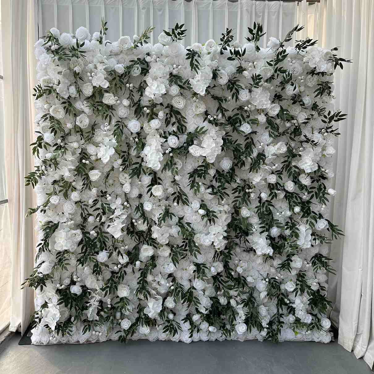 flower wall to hire