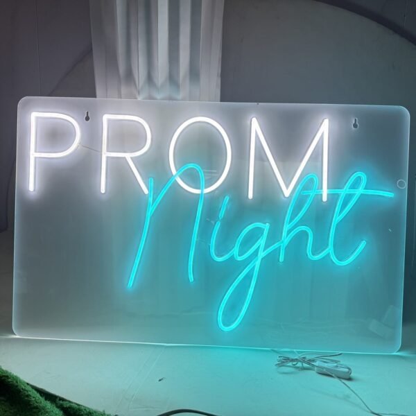 Prom night neon light to hire