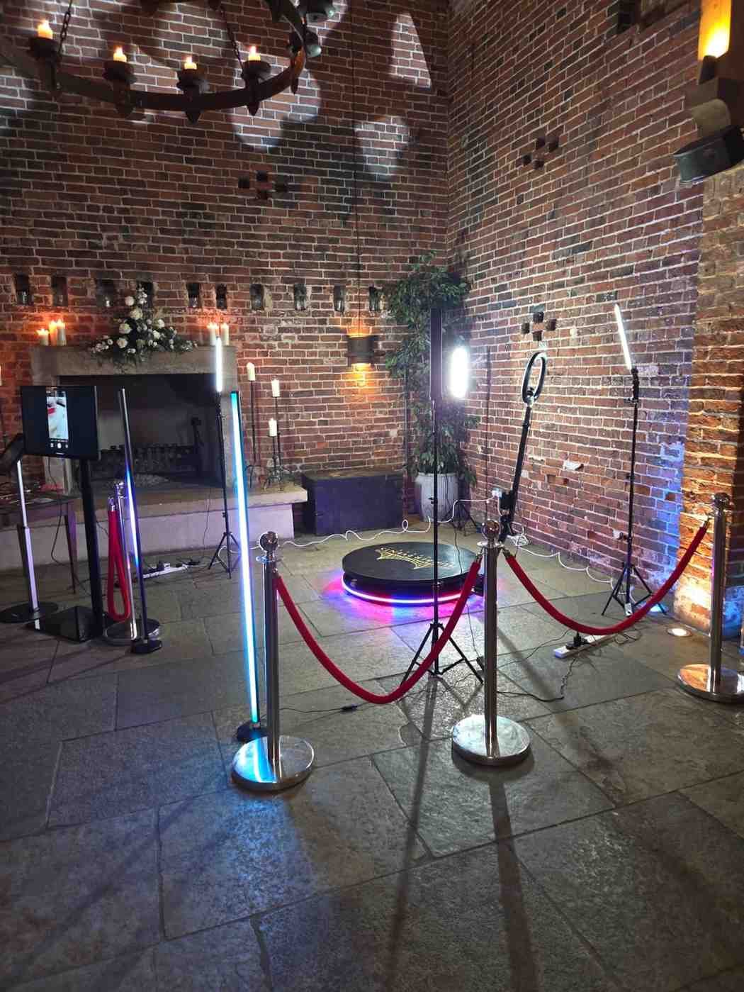 Full 360 Photo Booth setup