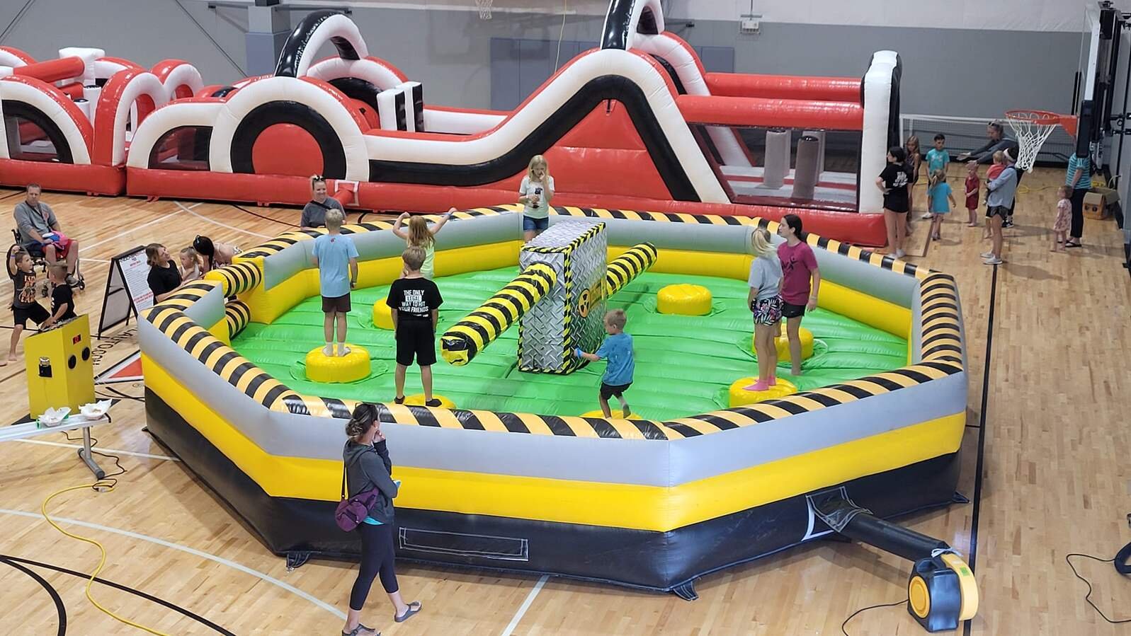 Total Wipeout Meltdown game hire for events in East Yorkshire