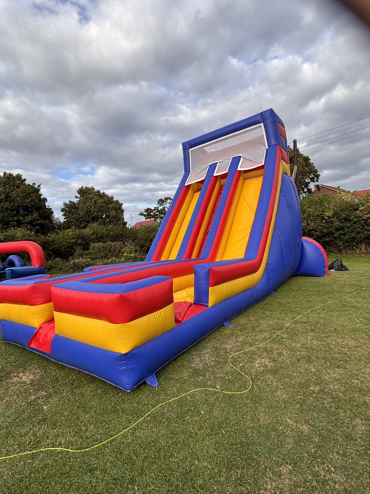 Inflatable Big Drop Slide hire in Hull