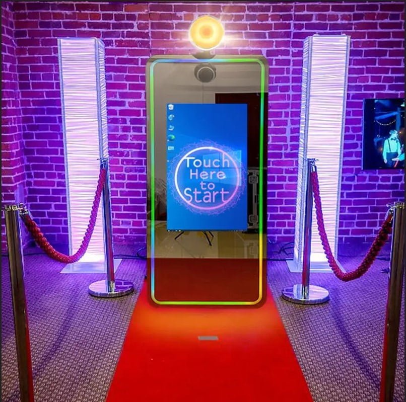 magic mirror photo booth for hir e