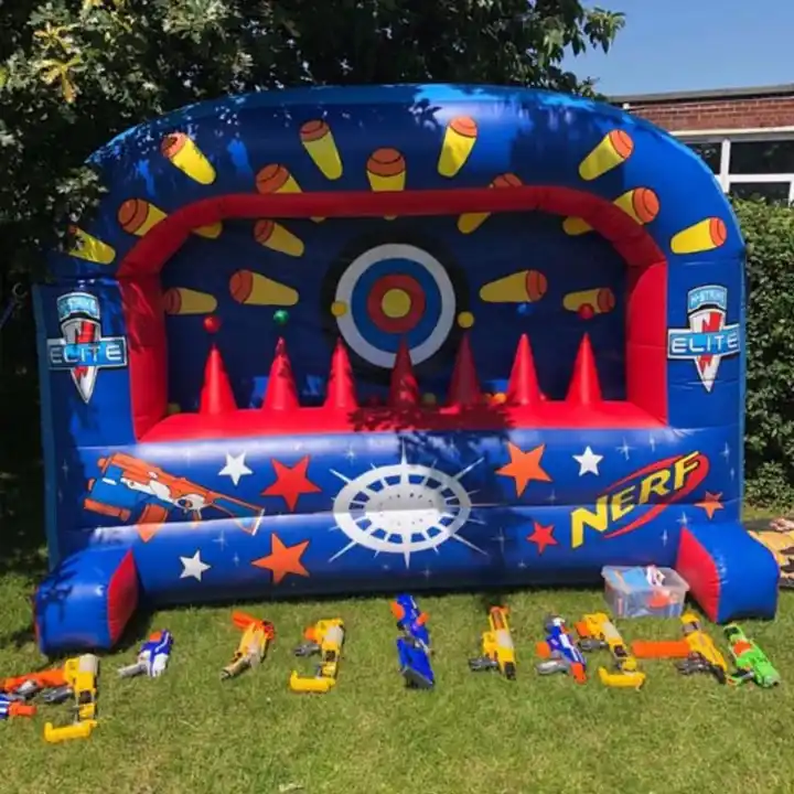 Nerf Shootout Inflatable for hire in Hull